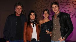 Tini Stoessel y su familia.&nbsp;
