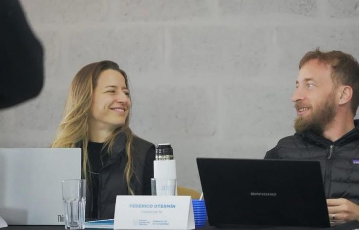 Federico Otermín encabezó una jornada de 14 horas de trabajo en Albertina.