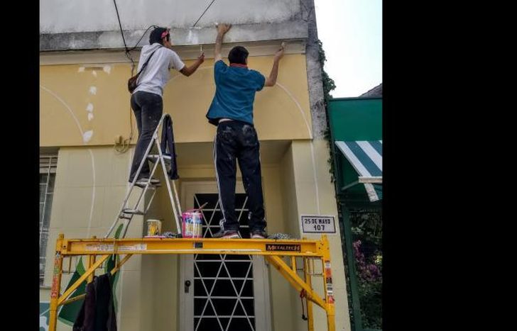 El trabajo es muy delicado, y lleva tiempo.