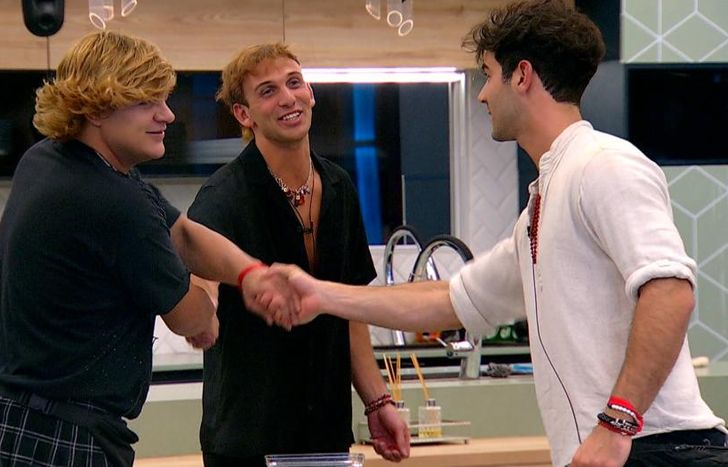 Los tres finalistas.