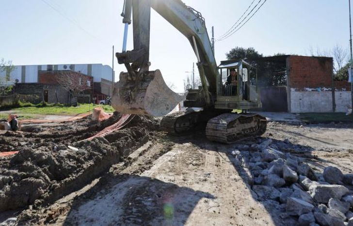 La repavimentación en hormigón abarcará más de 400 metros.