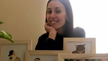 Valentina Iannelli, la joven ilustradora lomense de 21 años. Valentina Iannelli, la joven ilustradora lomense de 21 años.