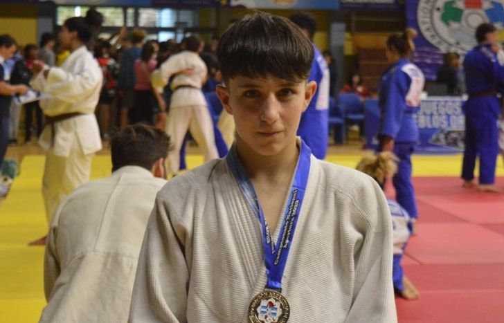 Ignacio Makaruk sumó otra medalla en Judo.