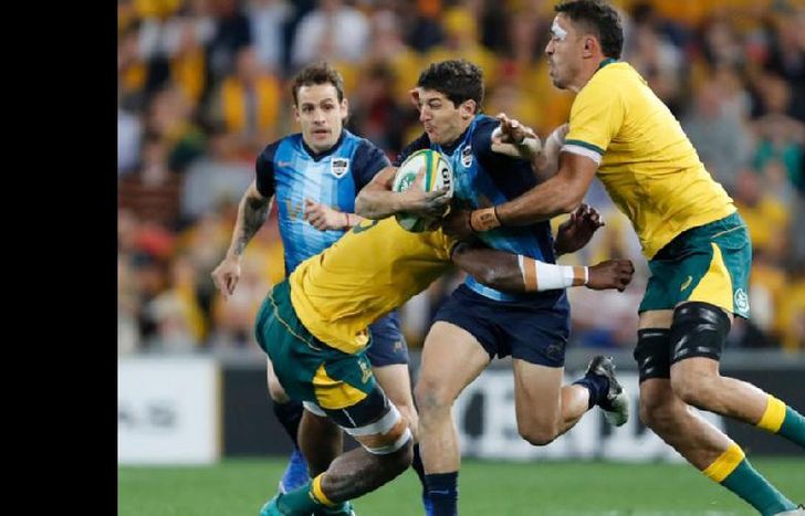 Una sombra. El equipo argentino estuvo lejos del nivel mostrado contra All Blacks.