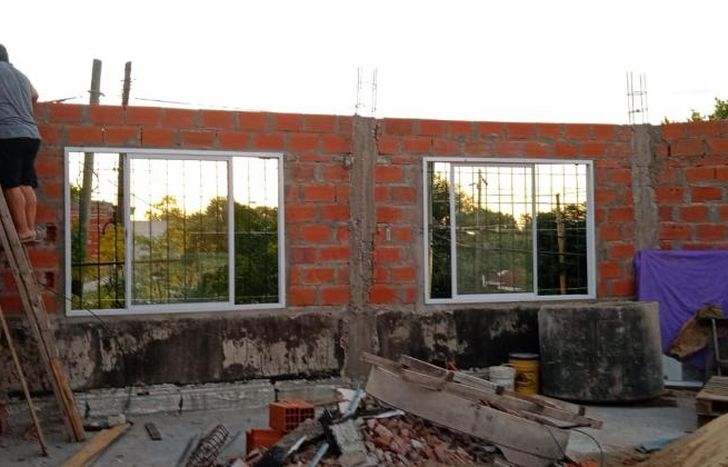 El proyecto en pleno proceso.