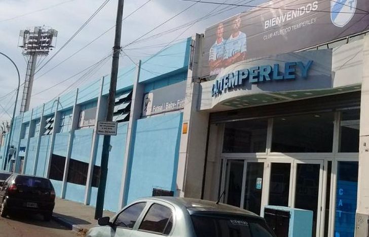 El miércoles en la sede del club.