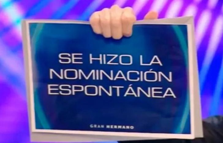 Nueva espontánea en Gran Hermano.