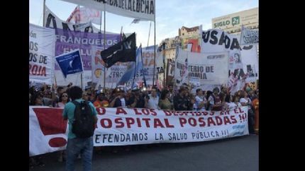 Caos en el Obelisco por manifestación de trabajadores despedidos