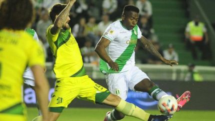 Mauricio Cuero se había lesionado ante Aldosivi, en noviembre del año pasado.