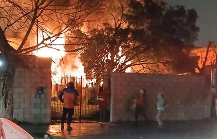 El lugar quedó inhabitable.