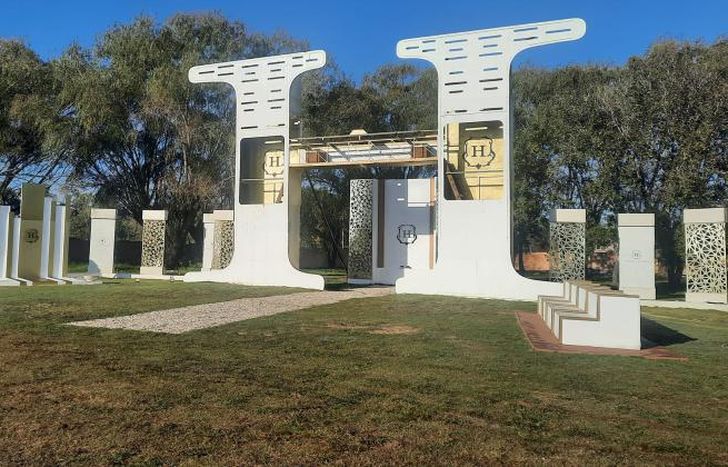 En el predio de Cañuelas.