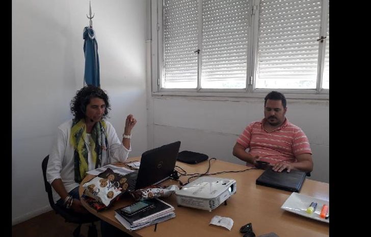 Las comunicaciones virtuales se realizan en salones del Municipio.