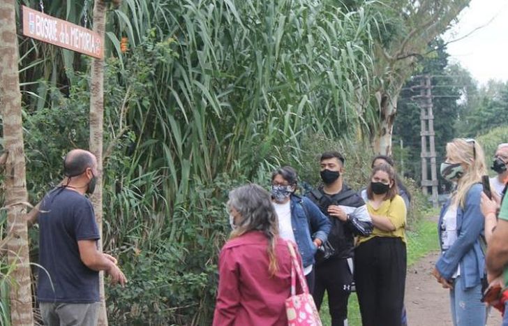 Fueron en la Reserva Santa Catalina y en el parque de Llavallol.