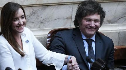 Villarruel le tomará juramento a Javier Milei.