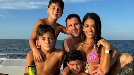 Rosarinos, en familia.