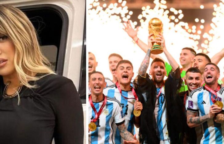 Wanda Nara, vinculada con un jugador de la Selección Argentina.