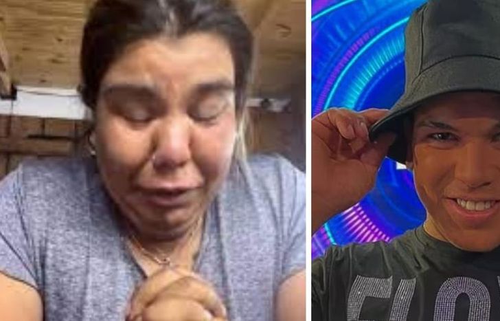 Destrozada volvió a pedir que recen por su hermano.