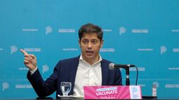 Estamos cerca de la vacunación completa, planteó Kicillof.