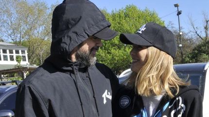 Luciano y Flor, en otros tiempos.