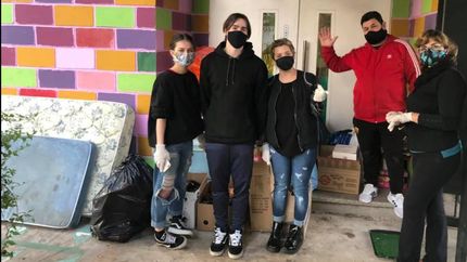 Los voluntarios del Hogar cuentan que las donaciones bajaron.