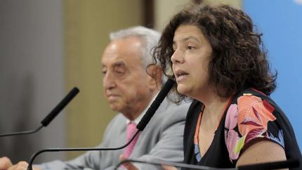 Carla Vizzotti asumió ayer como ministra de Salud.