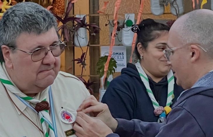 El Hornero de Plata es la máxima condecoración que otorga Scouts Argentina.