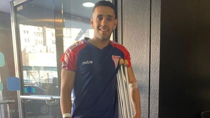 El mediocampista de Los Andes ya inicia el proceso de recuperación.