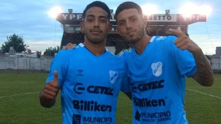 Toledo y Brotzman, en su estreno en Mendoza. Toledo y Brotzman, en su estreno en Mendoza.