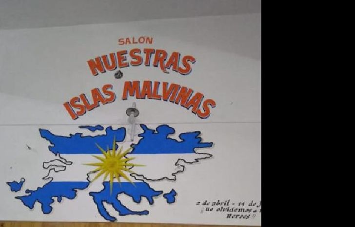 una de las salas fue bautizada en homenaje a las islas.
