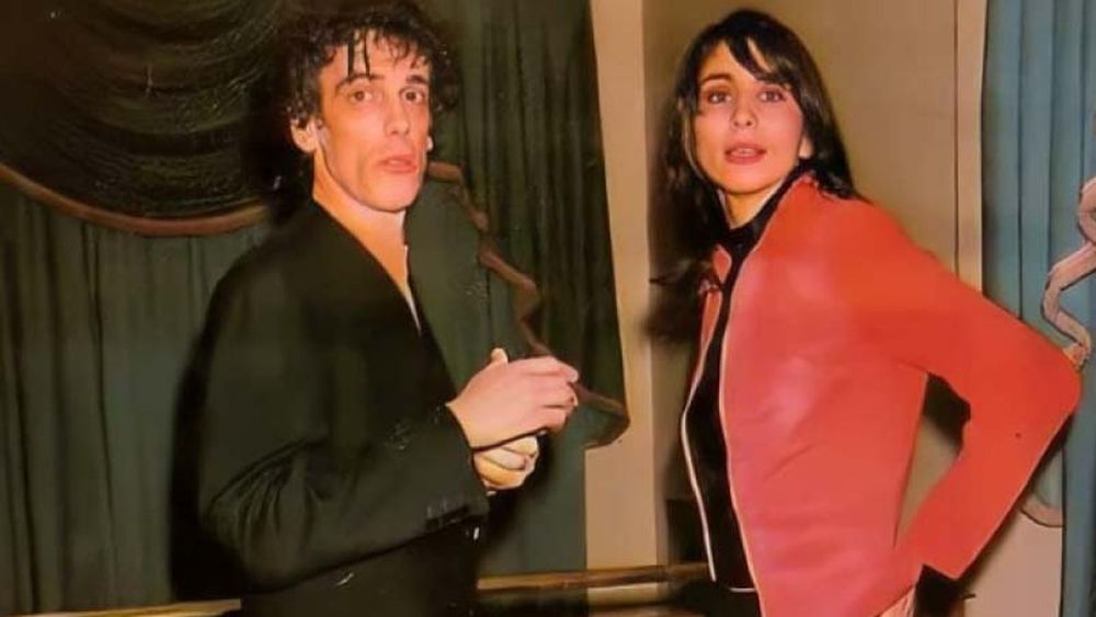 Luis Alberto Spinetta y Carolina Peleritti. Luis Alberto Spinetta y Carolina Peleritti.