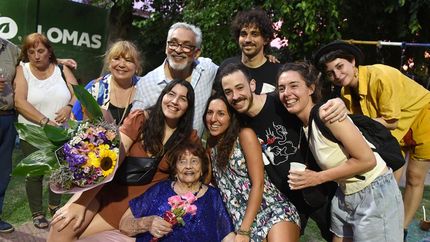 Chiquita cumplió los 100 años rodeada de amor.