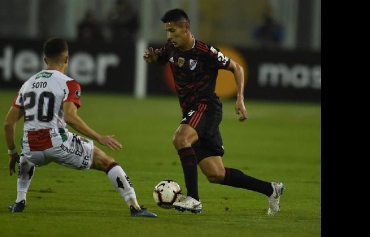 River le ganó con justicia a Palestino.