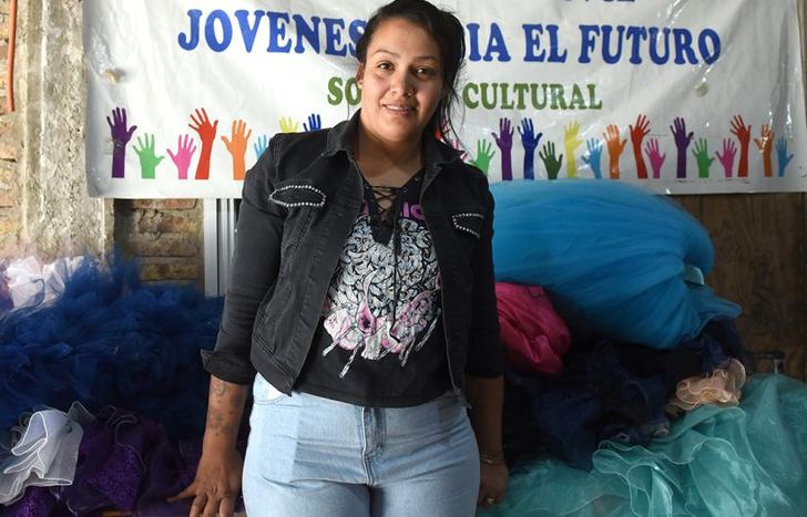 Romina sigue haciendo felices a chicas del barrio y de distintos puntos del país.