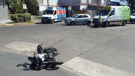 El choque ocurrió en el límite de Banfield y Escalada. El choque ocurrió en el límite de Banfield y Escalada.