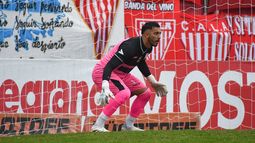 Sebastián López mantuvo otra valla en cero para Los Andes.