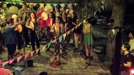 Este sábado en el patio del espacio autogestivo. Este sábado en el patio del espacio autogestivo.