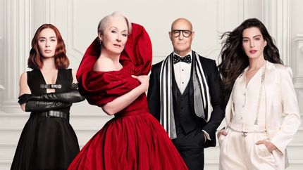 El elenco de El diablo viste a la moda 2.&nbsp;
