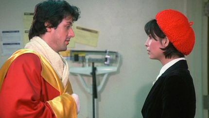 Rocky y su gran amor.