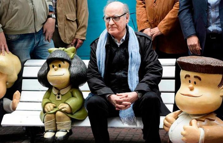 Quino y su creación.