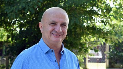 Nicolás Russo, presidente de Lanús. Nicolás Russo, presidente de Lanús.