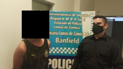El detenido.