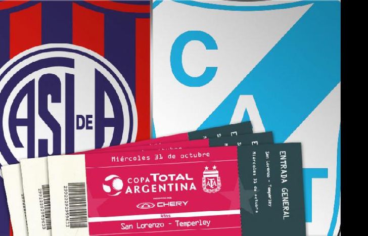 Temperley y San Lorenzo se cruzan en el Estadio de Lanús.