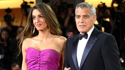 George Clooney y su esposa.&nbsp;