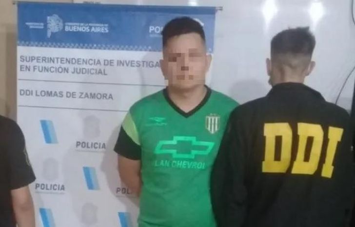 El hombre fue detenido a la altura de Gabriel Miró al 100.