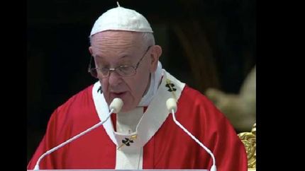 su discurso estuvo basado en la pandemia que sufre el mundo.