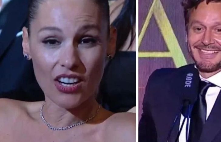 El enojo de Pampita.