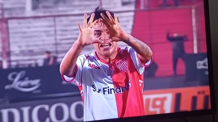 Por un tiro libre Los Andes llegó al empate. Por un tiro libre Los Andes llegó al empate.