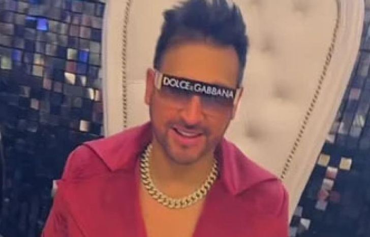 Pablito Ruiz y un polémico festejo.