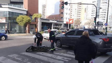 El choque ocurrió este viernes por la tarde.