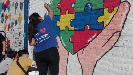 Familia TEA Banfield vuelve al ruedo. Se viene un nuevo mural.